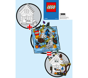 LEGO Halloween Fun VIP Add-auf Pack 40608 Instructions
