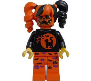 LEGO Halloween Girl Orange et Noir