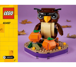 LEGO Halloween Owl Set 40497 Instructions
