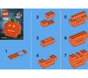 LEGO Halloween Pumpkin 40012 Инструкции