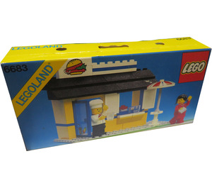 LEGO Hamburger Stand Set 6683 Packaging