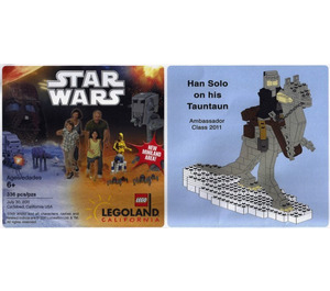 LEGO Han Solo sur his Tauntaun LLCA53