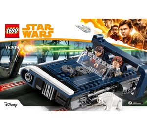 LEGO Han Solo's Landspeeder Set 75209 Instructions