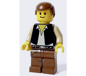 LEGO Han Solo avec Brown Jambes avec Holster Figurine