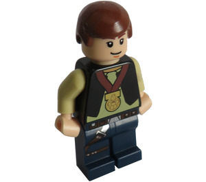 LEGO Han Solo with Celebration Medal and Smooth Hair Minifigure