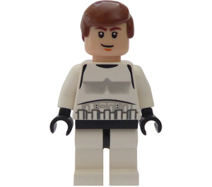 LEGO Han Solo with Stormtrooper Disguise Minifigure (Smile)