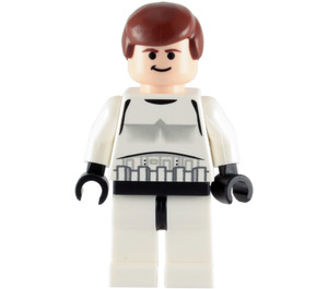 LEGO Han Solo with Stormtrooper Disguise Minifigure (Smirk)