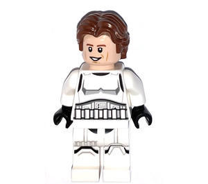 LEGO Han Solo mit Stormtrooper Disguise mit Printed Beine und Schulter Belts Minifigur