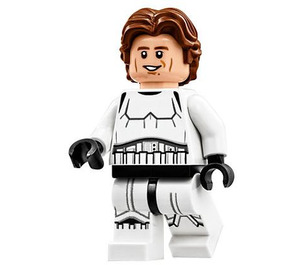 LEGO Han Solo mit Stormtrooper Disguise mit Printed Beine Minifigur