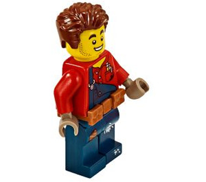 LEGO Handyman Harl Hubbs med Utility Bälte Minifigur