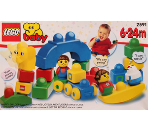 LEGO Happy Explorers Stack 'n' Learn 2591 Packaging