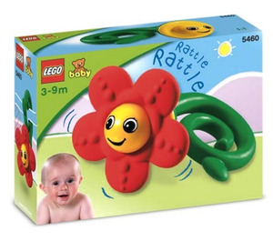 LEGO Happy Fleur Rattle & Teether 5460 Packaging