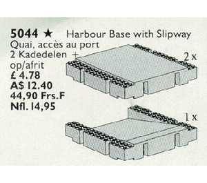 LEGO Harbour Base with Slipway Set 5044