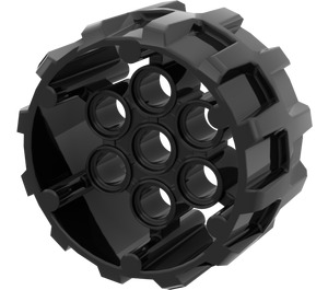 LEGO Hard Plastique Roue Ø37 x 22 avec des trous (22410)