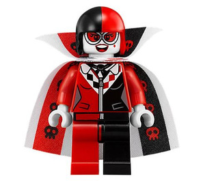 LEGO Harley Quinn mit Helm und Umhang Minifigur