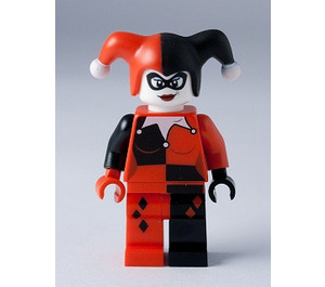 LEGO Harley Quinn mit Jester Hut und Point Collar Minifigur