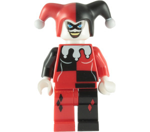 LEGO Harley Quinn with Jester Hat, Blue Eyes and White Hands Minifigure
