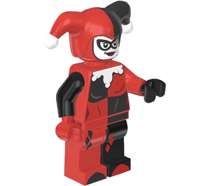 LEGO Harley Quinn con Redondeado Cuello Minifigura