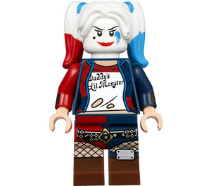 LEGO Harley Quinn with White Hair Minifigure