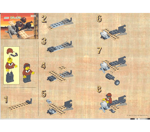 LEGO Harry Cane's Airplane 3022 Instructions