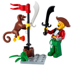 LEGO Harry Hardtack et Singe 7081