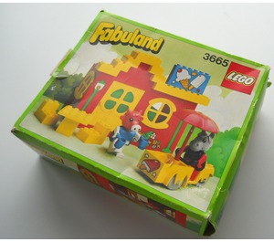 LEGO Harry Pferd und Clara Cow's Eis Shoppe 3665 Packaging