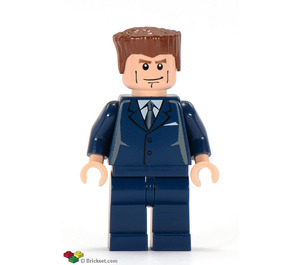 LEGO Harry Osborn jossa Dark Sininen Puku Minihahmo