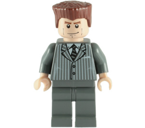 LEGO Harry Osborn met Dark Stone Grijs Suit minifiguur
