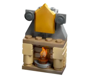 LEGO Harry Potter 2024 Advent Calendar 76438-1 Delsett Day 20 - Fireplace