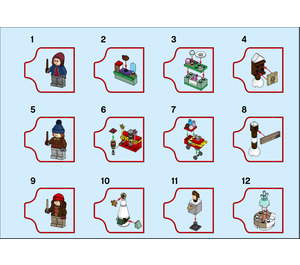 LEGO Harry Potter Adventskalender 2023 76418-1 Instructions
