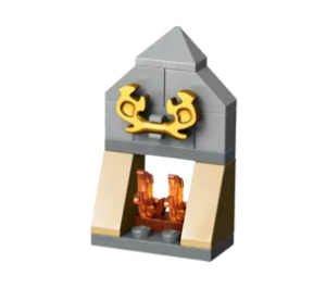 LEGO Harry Potter Advent Calendar 2023 Set 76418-1 Subset Day 19 - Fireplace