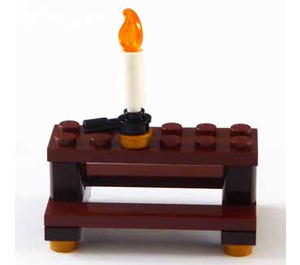 LEGO Harry Potter Calendrier de l'Avent 75964-1 Subset Day 11 - Table with Candle