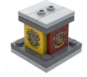 LEGO Harry Potter Advent kalender 75964-1 Subset Day 20 - Pedestal with House Crests