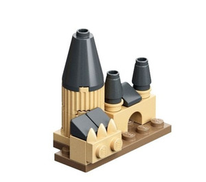 LEGO Harry Potter Advent kalender 75981-1 Subset Day 2 - Miniature Hogwarts Castle