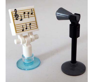 LEGO Harry Potter Calendrier de l'Avent 75981-1 Subset Day 21 - Sheet Music and Microphone Stand