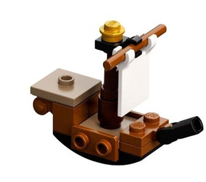 LEGO Harry Potter Calendrier de l'Avent 75981-1 Subset Day 3 - Durmstrang Boat