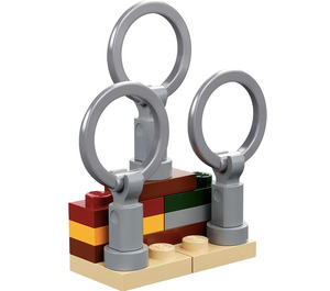 LEGO Harry Potter Advent kalender 76404-1 Subset Day 2 - Quidditch Hoops