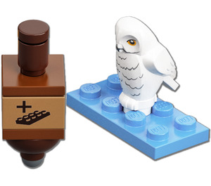 LEGO Harry Potter Calendrier de l'Avent 76404-1 Subset Day 21 - Hedwig and Game Spinner