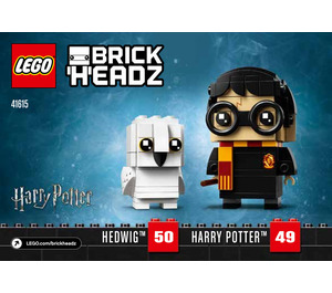 LEGO Harry Potter & Hedwig Set 41615 Instructions