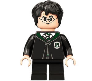 LEGO Harry Potter in Slytherin Robes Minifiguur