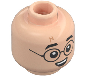 LEGO Harry Potter Minifigure Head (Recessed Solid Stud) (3626 / 69339)