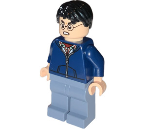 LEGO Harry Potter s Modrá Mikina s kapucí Minifigurka