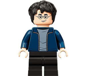 LEGO Harry Potter med Blå Jakke og Sort Bukser Minifigur