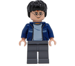 LEGO Harry Potter with Blue Jacket Minifigure