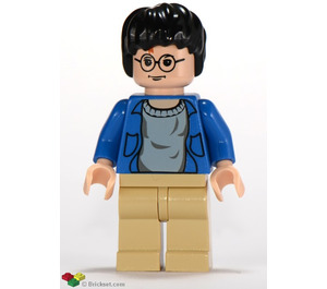 LEGO Harry Potter z Niebieski Koszula Minifigurka