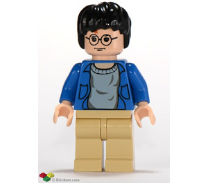 LEGO Harry Potter mit Blau Shirt Minifigur