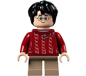 LEGO Harry Potter with Dark Red Torn Jumper Minifigure