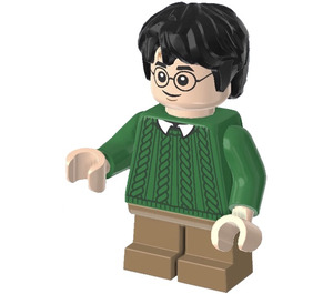 LEGO Harry Potter met Groen Trui Minifiguur