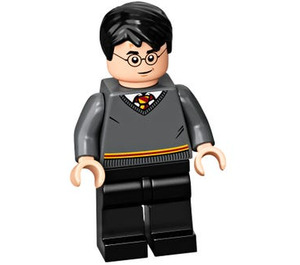 LEGO Harry Potter med Gryffindor Sweater og Sort Ben Minifigur