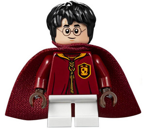 LEGO Harry Potter with Gryffindor Quidditch Uniform with White Short Legs Minifigure